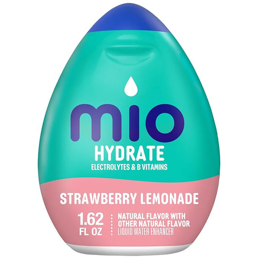 Mio Hydrate strawberry lemonade liquid water enhancer bottle