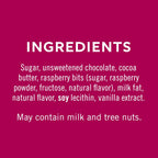 Ghirardelli Intense Dark raspberry chocolate snack bar
