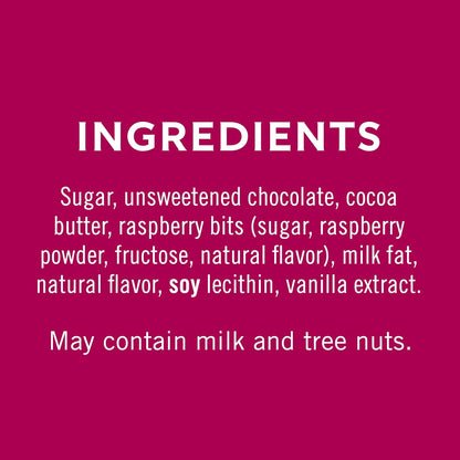 Ghirardelli Intense Dark raspberry chocolate snack bar