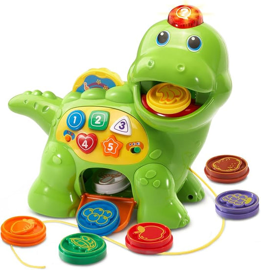 VTech Chomp and Count Dino green toddler learning toy