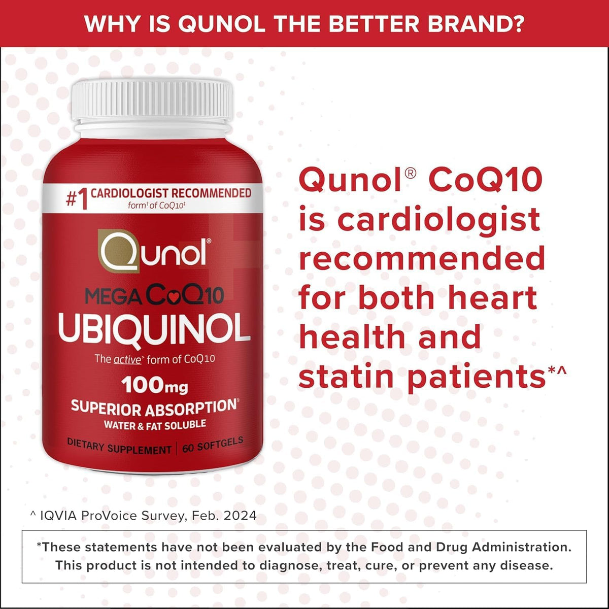 Qunol CoQ10 softgels wellness supplement