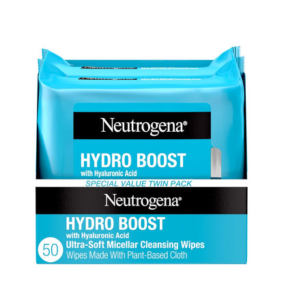 Neutrogena face cleansing towelettes for makeup removal
