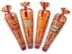 Popcornopolis snack pack assorted popcorn flavors in individual cones