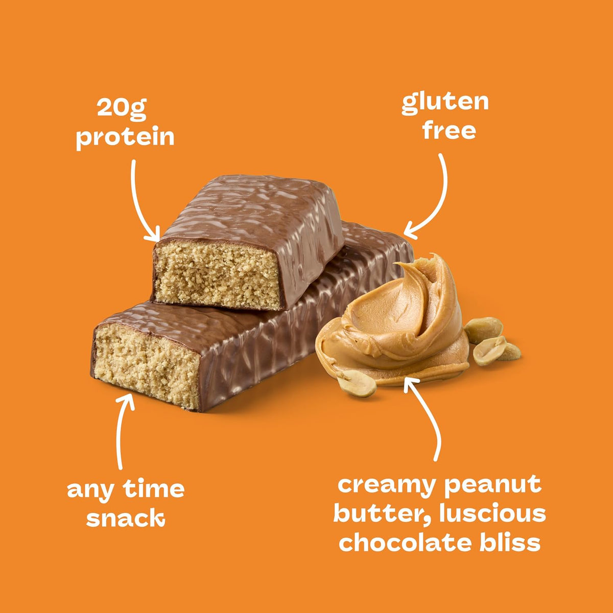 High protein bars for convenient snacking