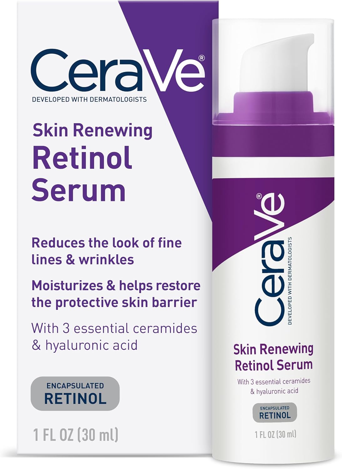 CeraVe face serum with niacinamide and hyaluronic acid