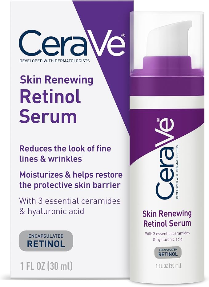 CeraVe retinol serum for face bottle