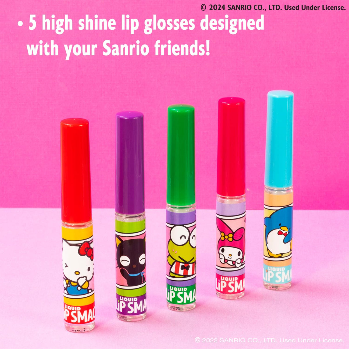 Playful Lip Smacker glosses with Sanrio designs