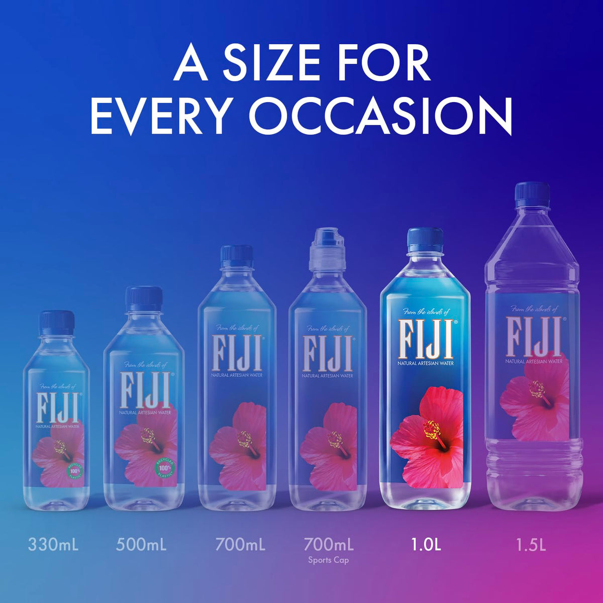 Premium FIJI still water travel size