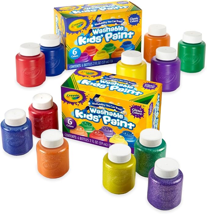 Crayola washable kids paint set 12 count