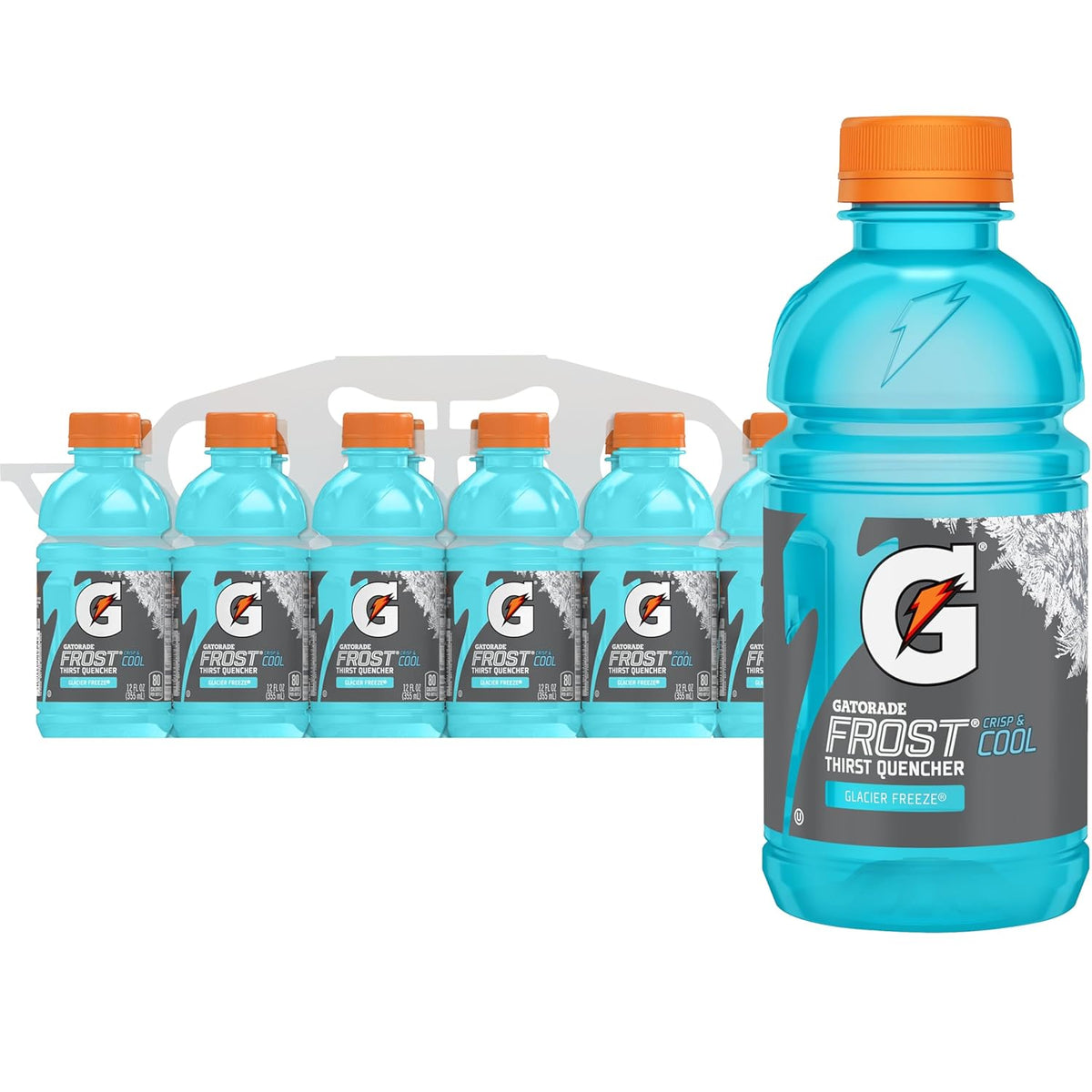 Gatorade Thirst Quencher Glacier Freeze bottles