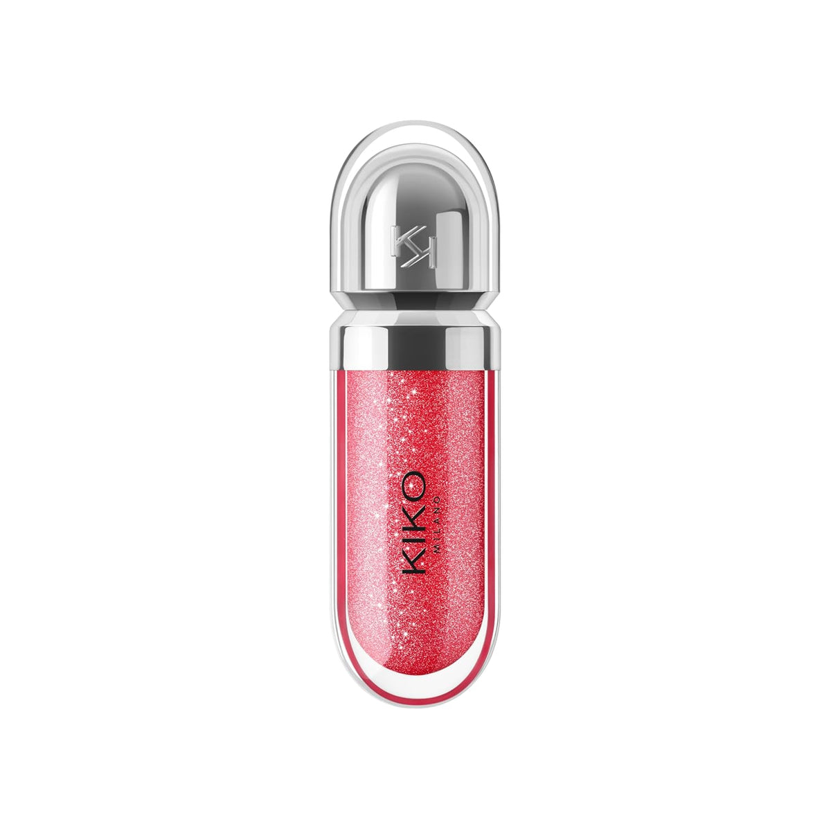 Kiko Milano glossy lip makeup with multidimensional shine