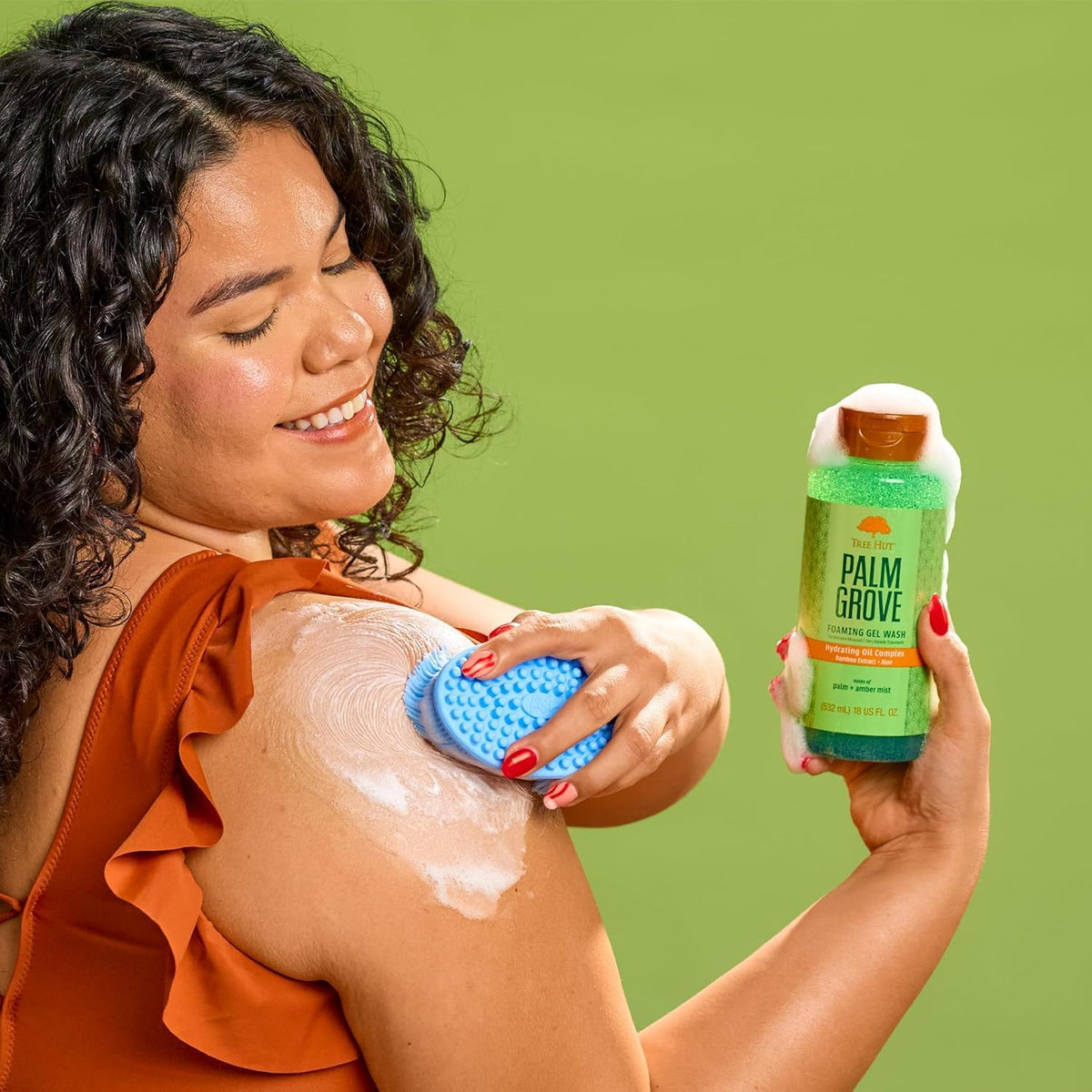 Tree Hut 18 oz foaming body wash for daily use