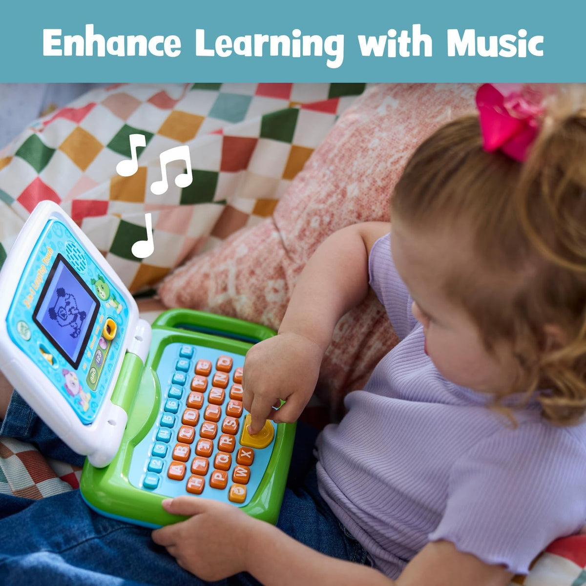 LeapFrog 2-in-1 educational laptop toy for ages 2 to 5