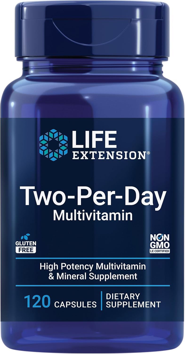 Life Extension daily multivitamin supplement capsules