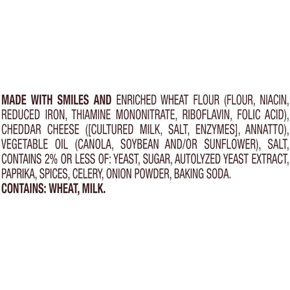 Crunchy Goldfish Cheddar snack crackers package