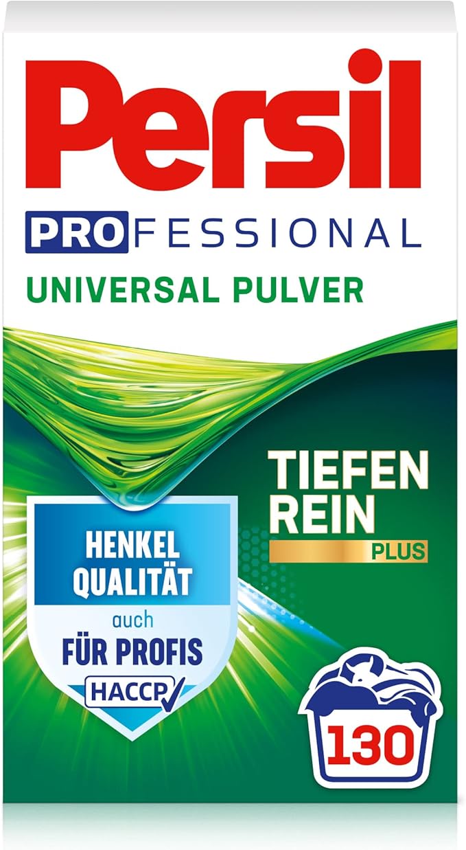 Brand: Henkel — Persil Professional Universal Powder (130 Loads), Detergent Large Pack Also for Professionals, Full Detergent