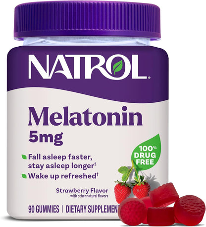 Natrol adult sleep support strawberry gummies