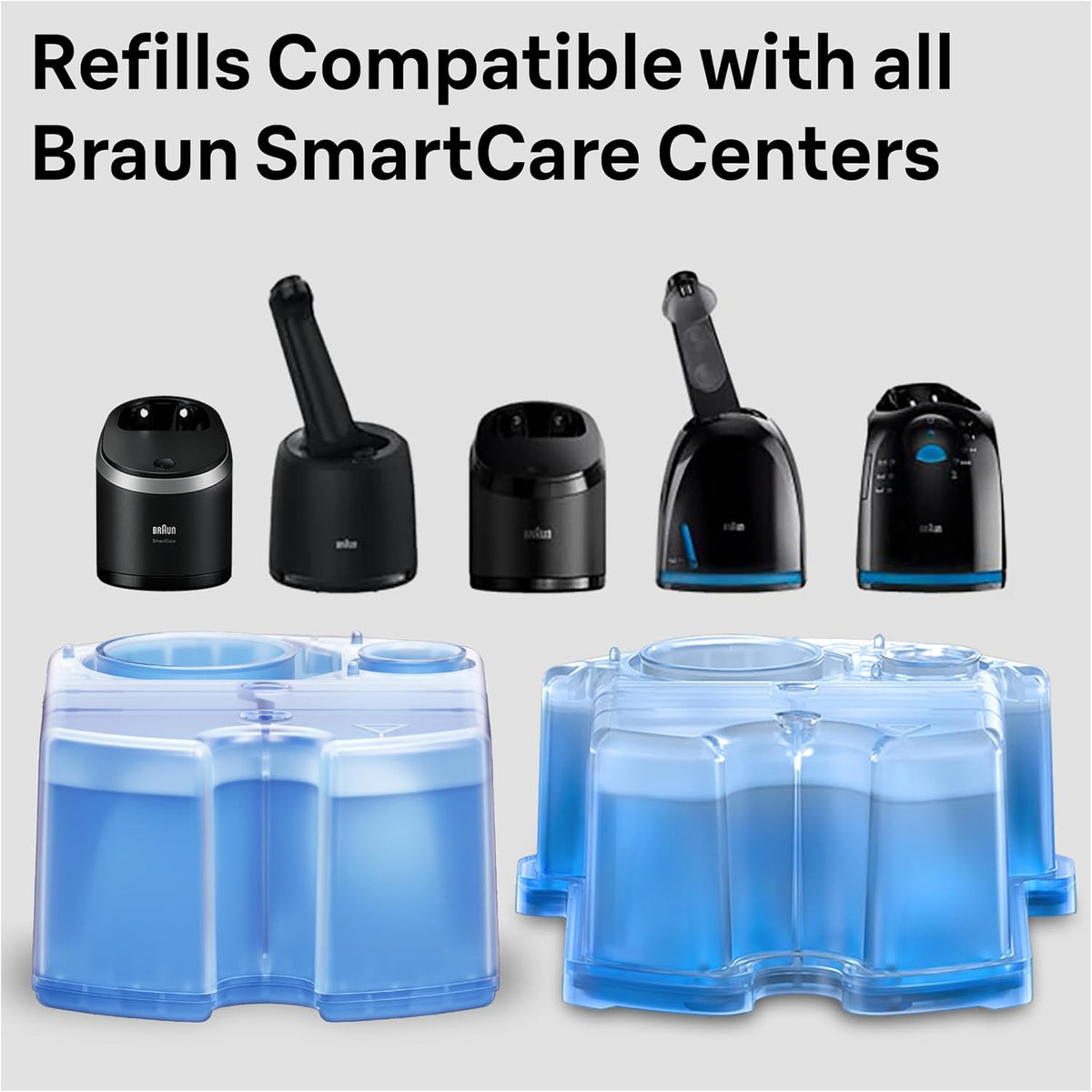 Braun Clean and Renew cartridges for men’s electric shavers