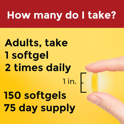 Omega 3 6 9 daily softgels nutrition bottle