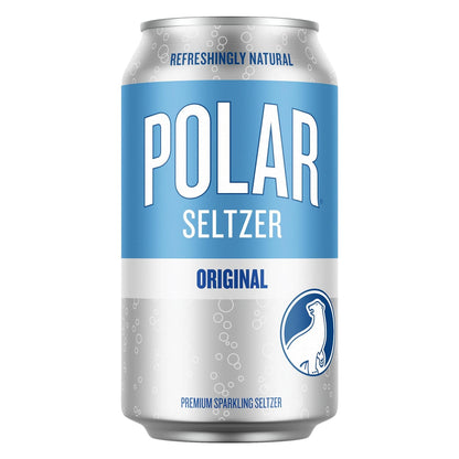 POLAR premium sparkling water cans