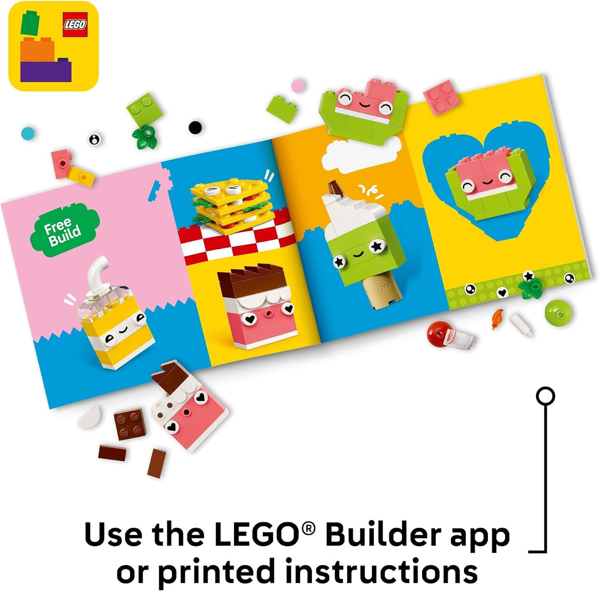 LEGO Creative Food Friends 150 piece building set