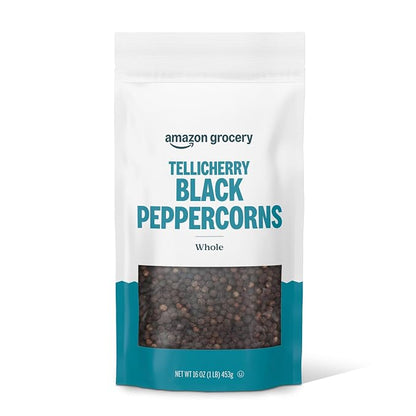 Happy Belly Tellicherry whole black peppercorn 16 ounce bag