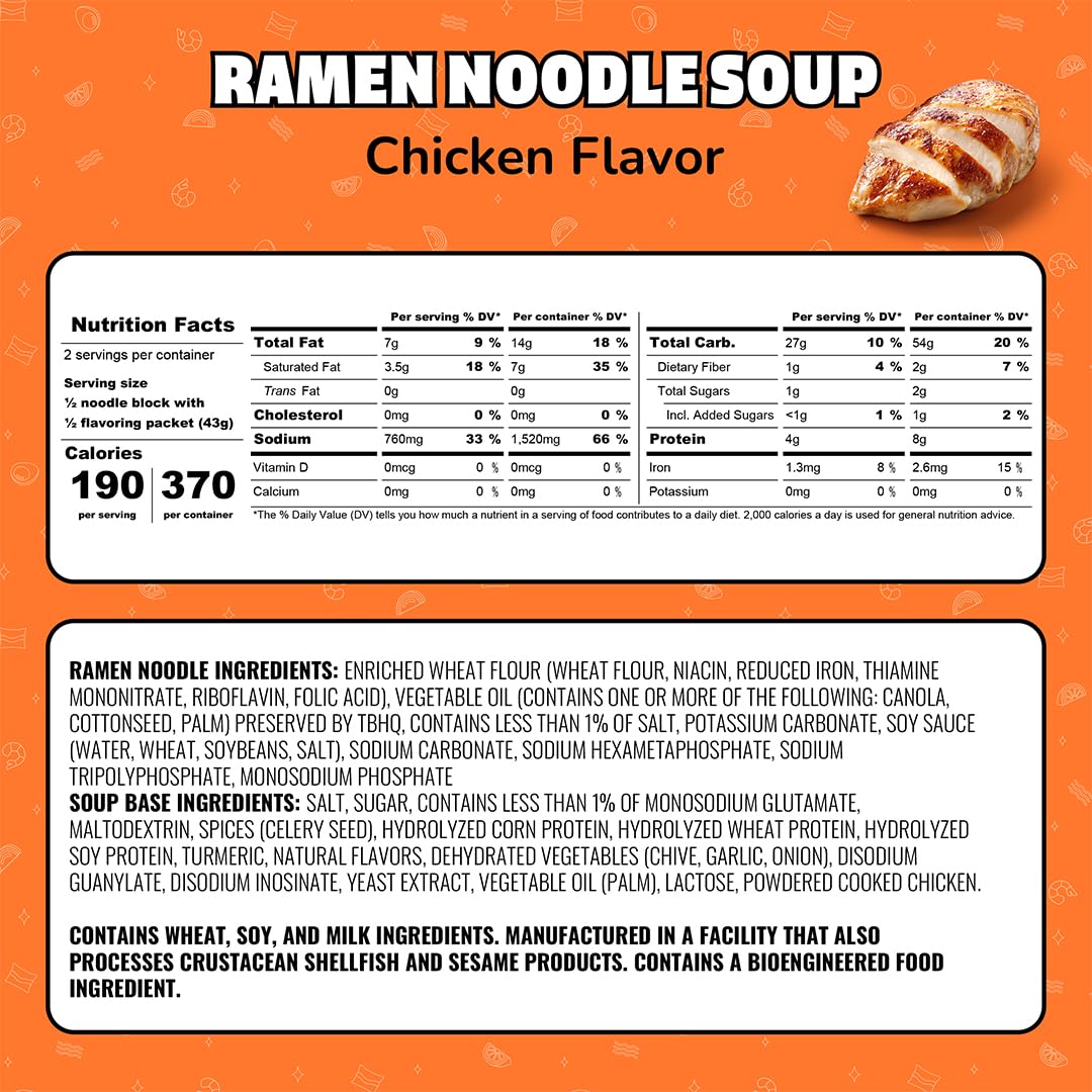 Maruchan ramen noodle soup pantry pack