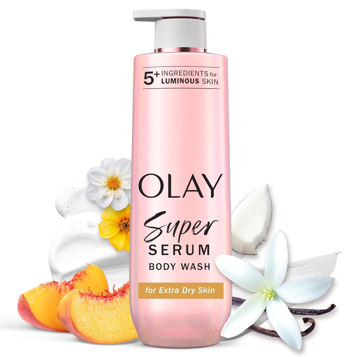 Olay body wash with collagen peptide vitamin C and shea butter