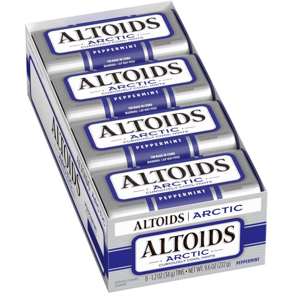ALTOIDS Arctic Peppermint sugar free mint tin