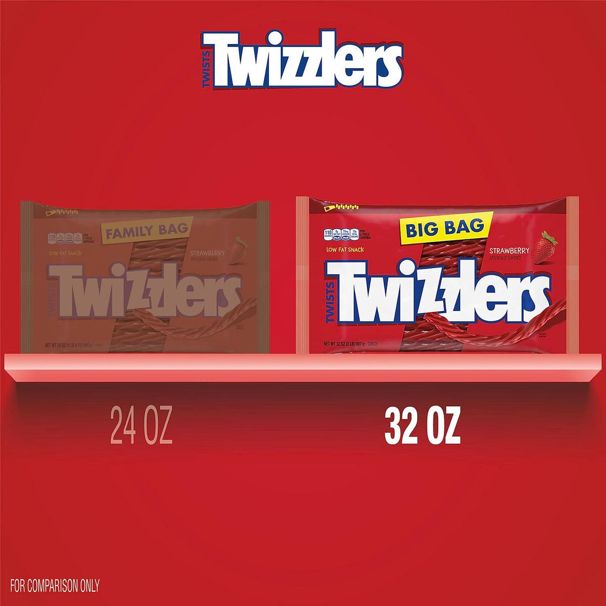 TWIZZLERS Twists shareable bulk candy snack