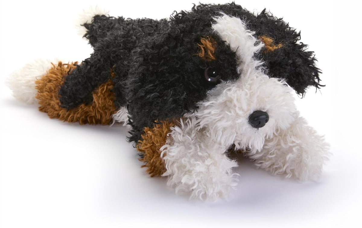 22 inch Adopt-A-Pets Bernadoodle plush with curly fur