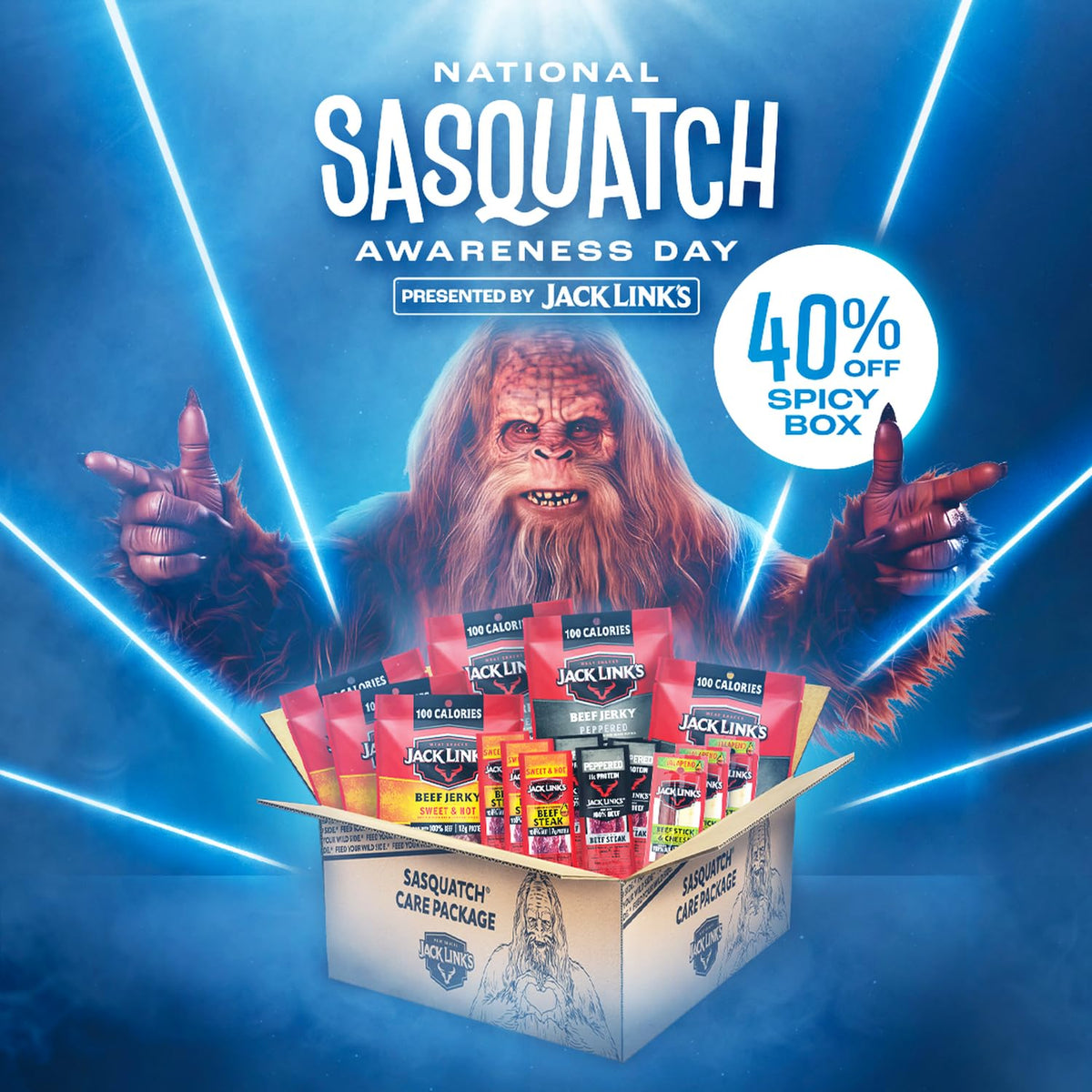 Jack Link's premium beef jerky snack variety pack