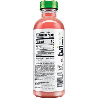 Bai São Paulo Strawberry Lemonade water with vitamin C