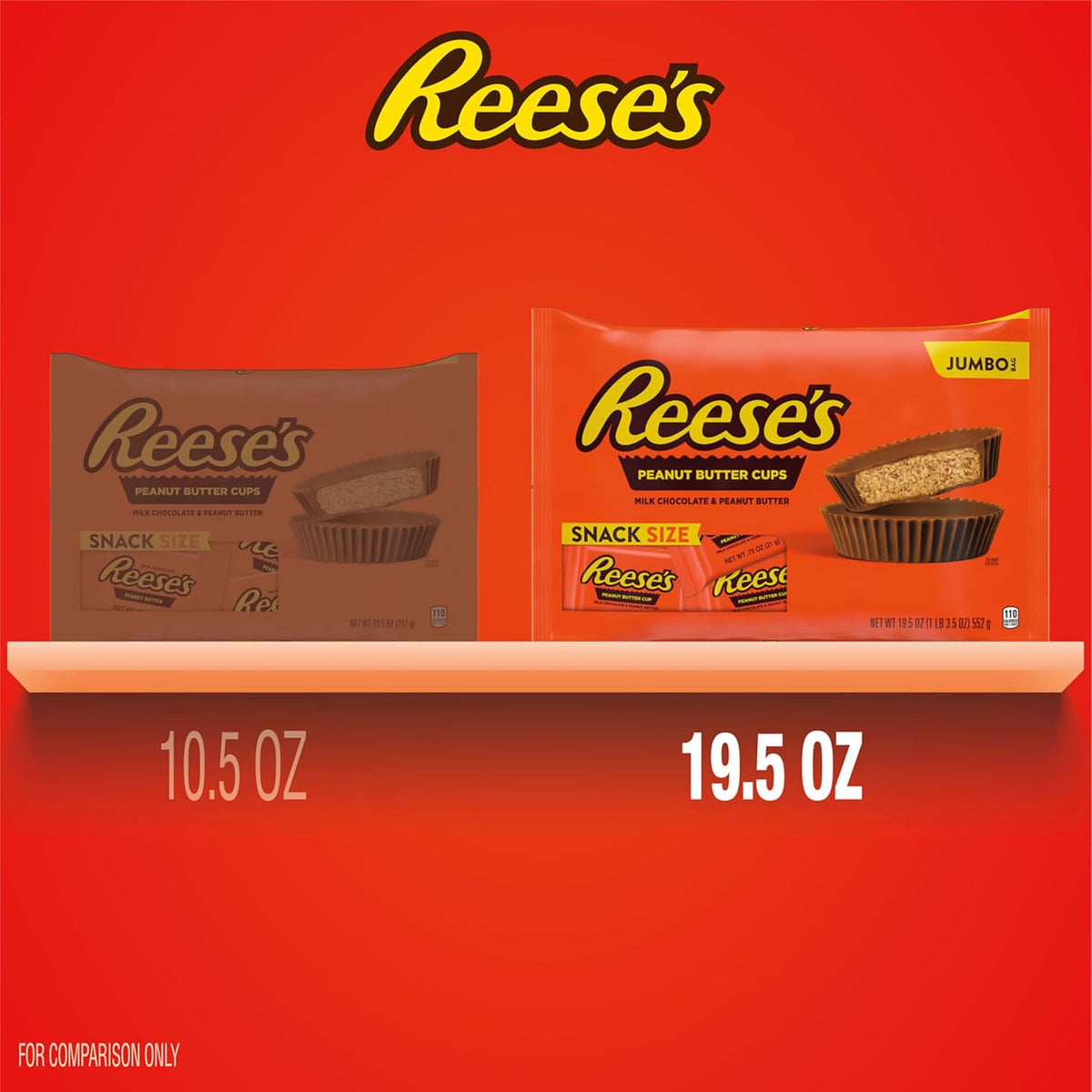 REESE'S chocolate peanut butter cups pantry treat
