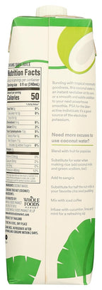 33.8 fl oz coconut water by 365 by Whole Foods Market