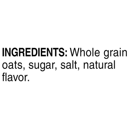 Maple and brown sugar instant oatmeal packets