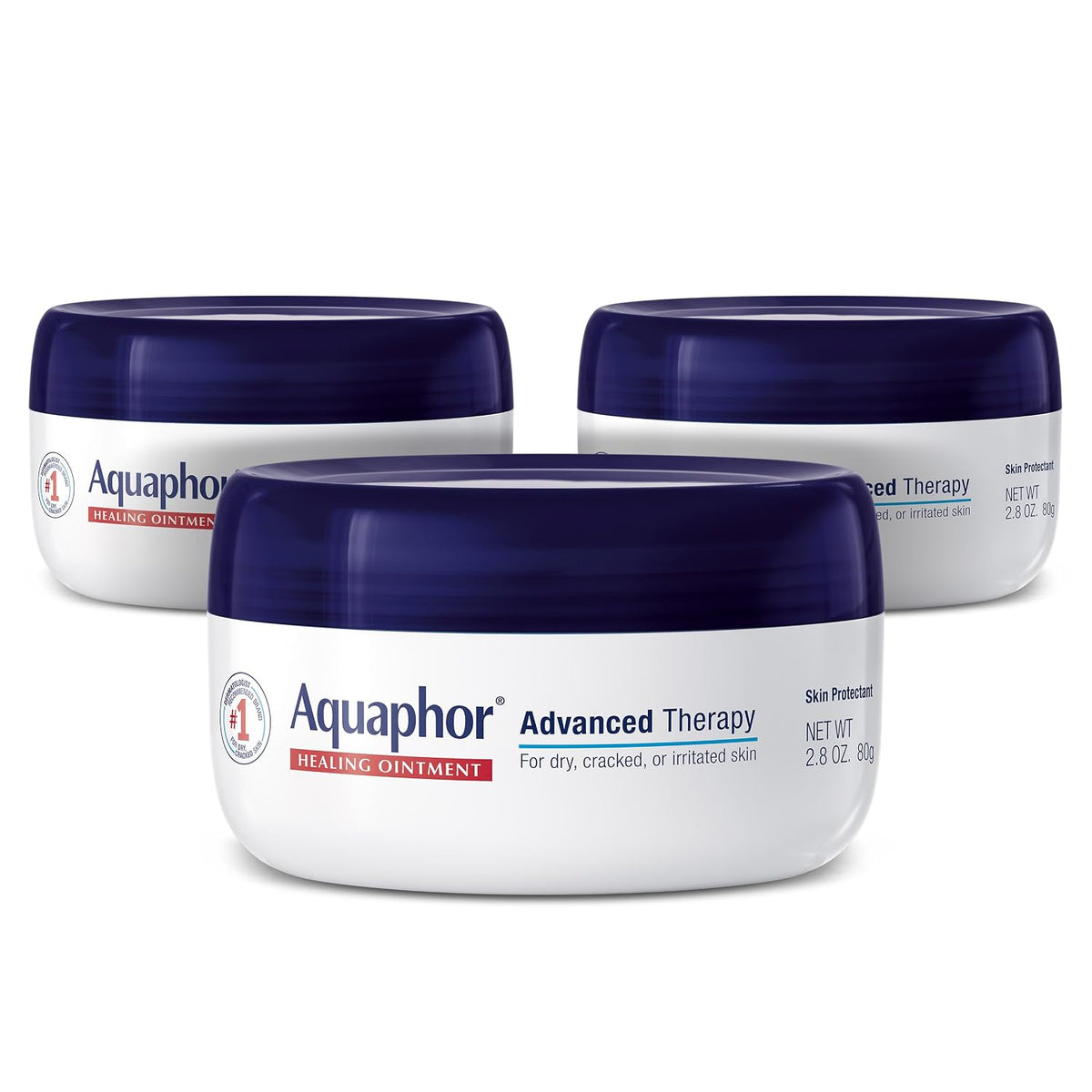 Aquaphor Healing Ointment 2.8 oz tube for dry skin