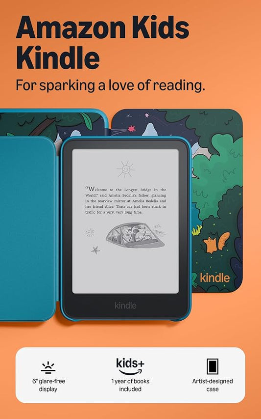 Amazon Kids Kindle 16GB with 6-inch glare-free display
