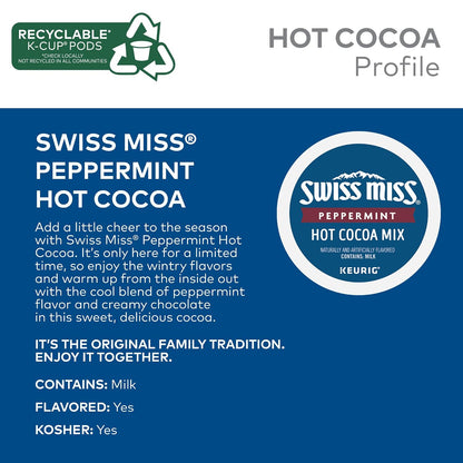 Swiss Miss seasonal peppermint and chocolate hot cocoa