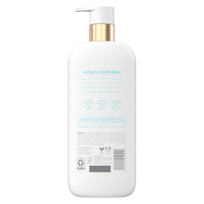 Dove Serum+ Hydration Body Wash pump bottle