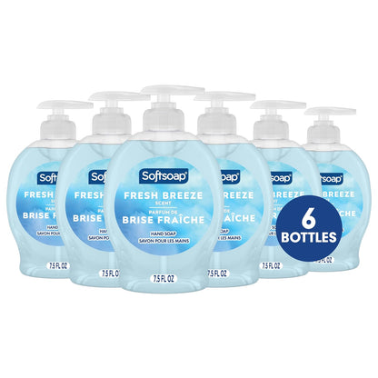 Softsoap liquid hand soap Fresh Breeze bottle