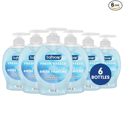 Softsoap Fresh Breeze liquid hand soap 6-pack