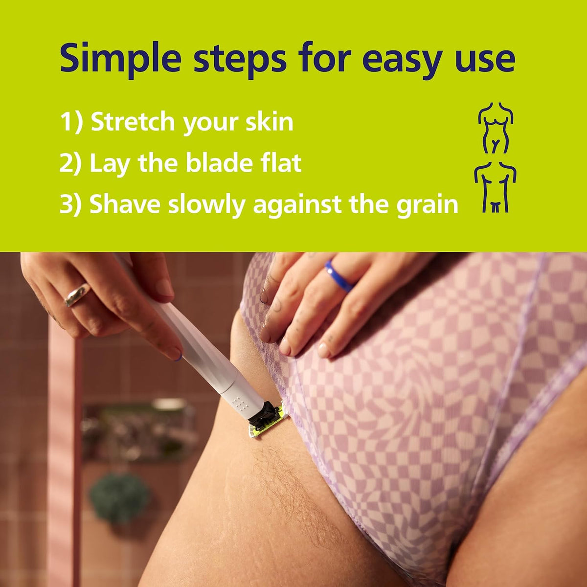 Waterproof Philips Norelco body trimmer for sensitive areas
