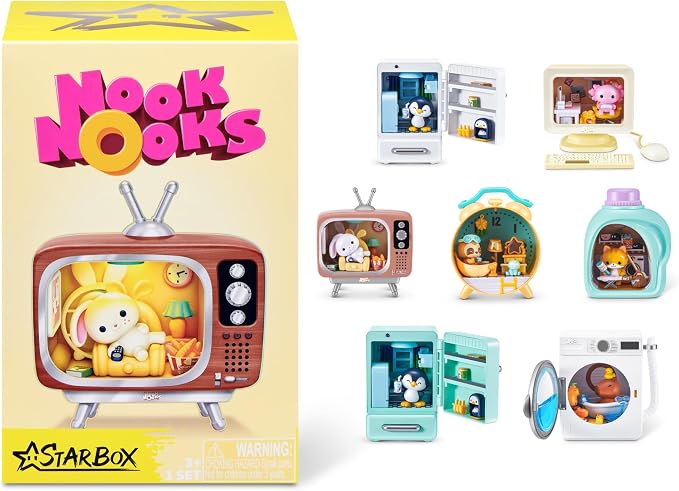 STARBOX Nook Nooks Series 1 LED blind box animal collectible