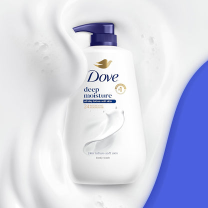 Dove body wash with MicroMoisture droplets