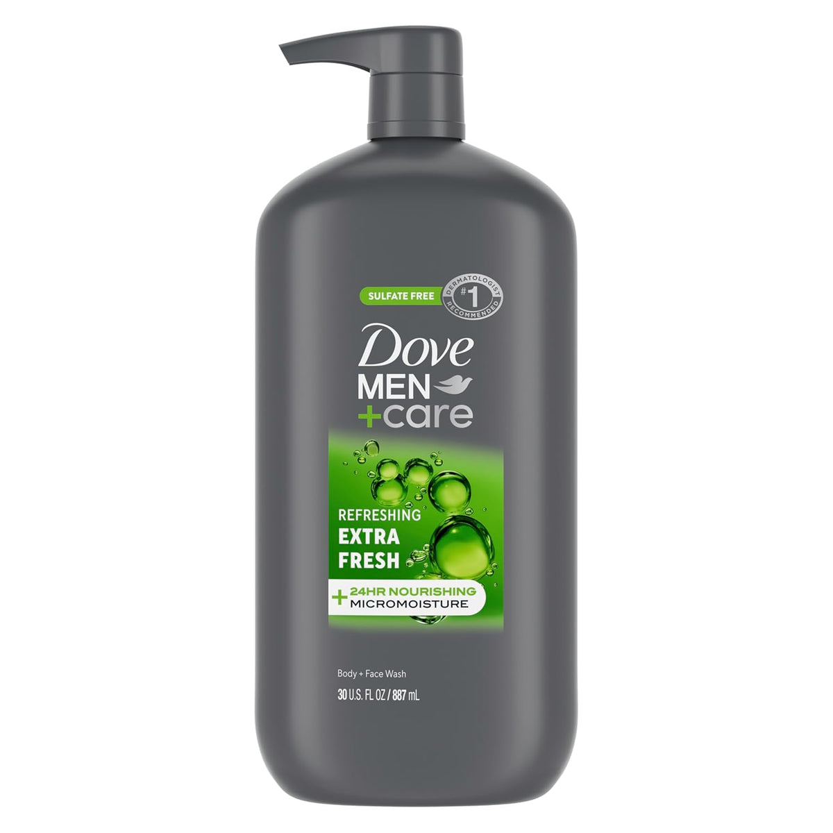 Men’s refreshing body wash with mandarin and sandalwood scent