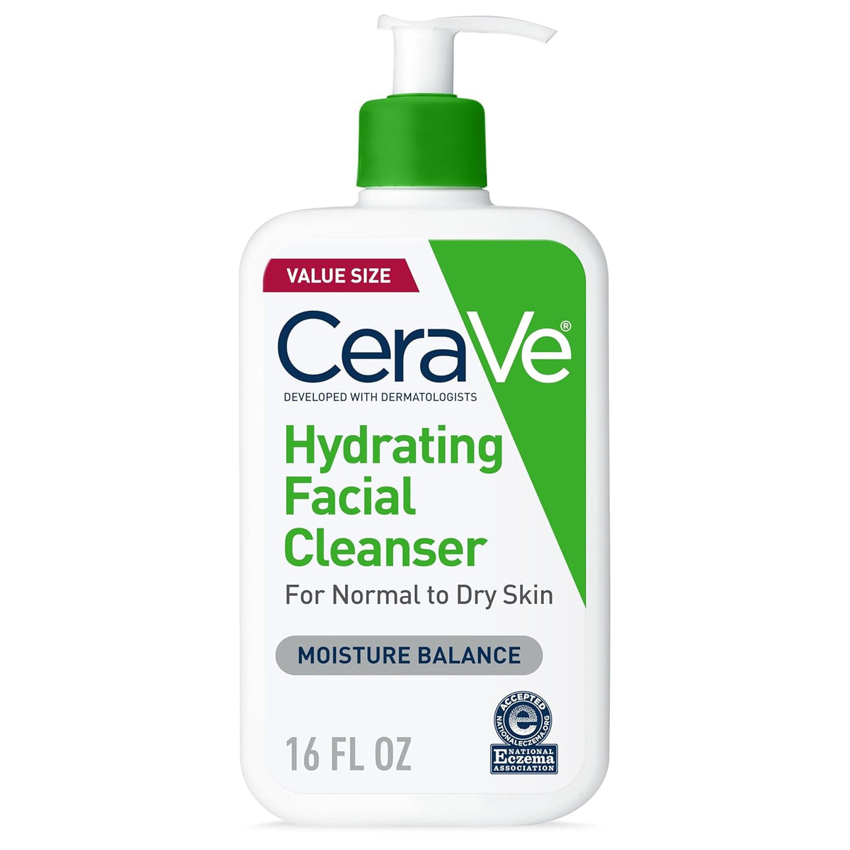 CeraVe face wash for dry skin bottle