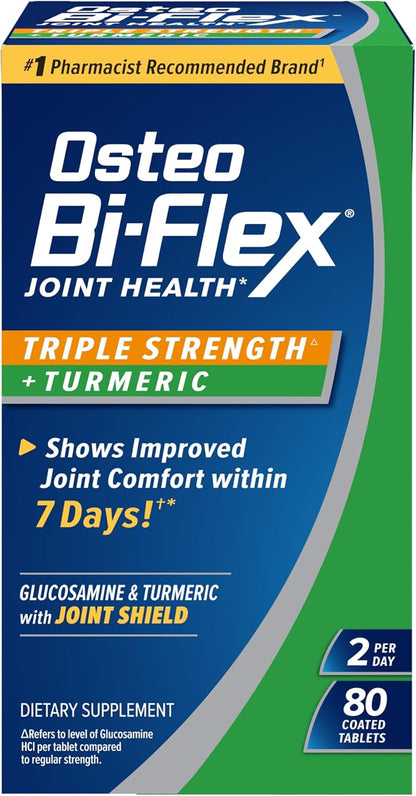 Osteo Bi-Flex Triple Strength glucosamine turmeric supplement