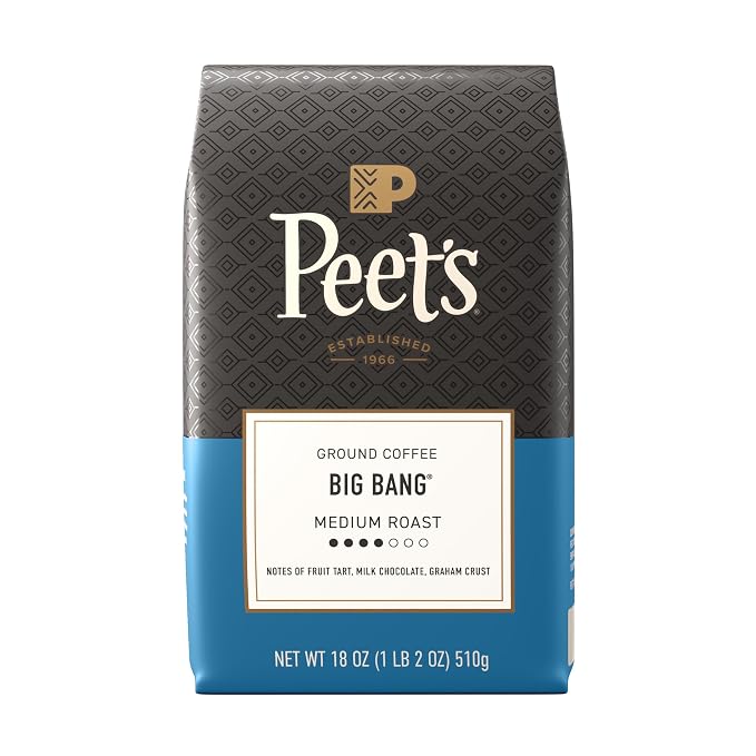 Peet's Coffee Big Bang medium roast ground coffee 18 oz