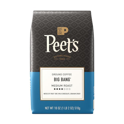 Peet's Coffee Big Bang medium roast ground coffee 18 oz